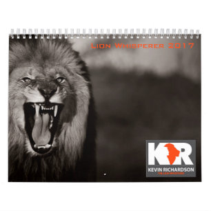 Mural Calendrier du Whisperer 2017 de lion