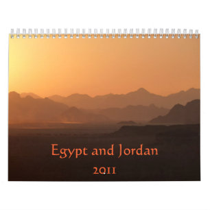 Mural Calendrier Égypte et Jordanie 2011