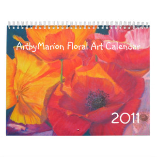 Mural Calendrier floral de l'art 2011 d'ArtbyMarion