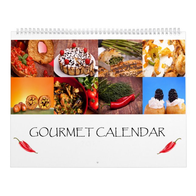 Mural Calendrier gastronome (Protection)