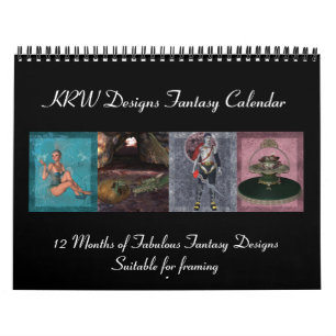Mural Calendrier Imaginaire KRW