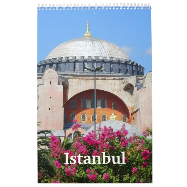 Mural Calendrier Istanbul 24 mois (Protection)