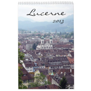 Mural calendrier lucerne 2013