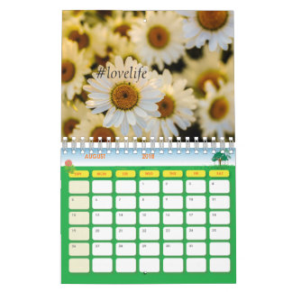 Mural Calendrier motivationnel 2018
