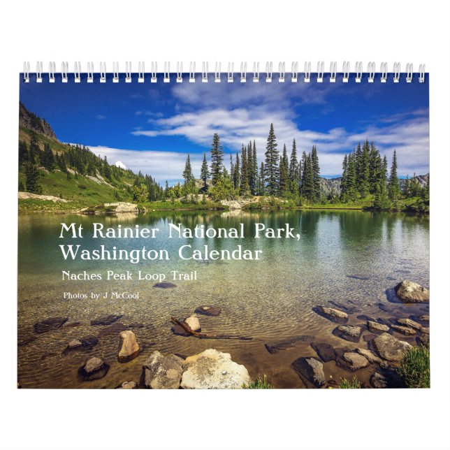 Mural Calendrier Mt Rainier (Protection)