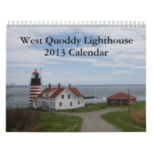 Mural Calendrier occidental de phare de Quoddy