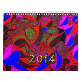 Mural Calendrier original de l'art 2014 de Mike Pionus