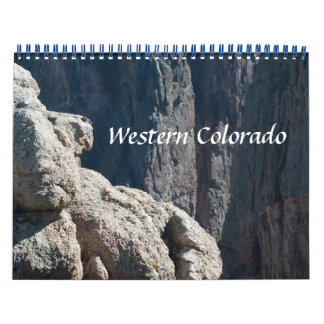 Mural Calendrier photo Western Colorado