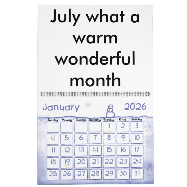 Mural Calendrier Poem (Jan 2026)