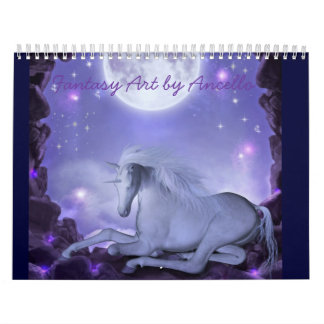 Mural calendrier pour des amis d'imaginaire
