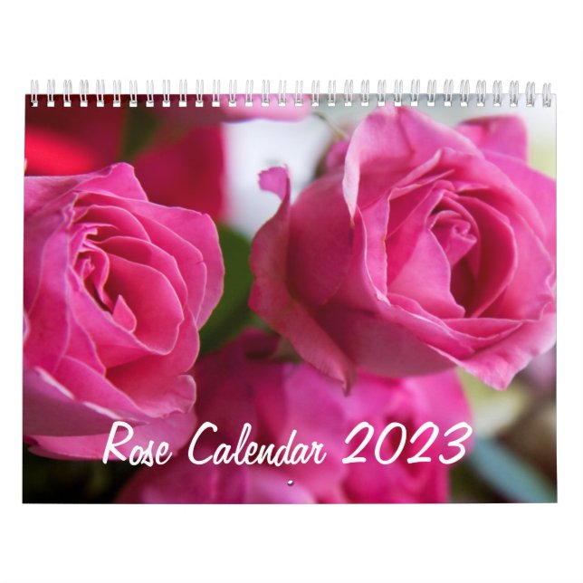 Mural Calendrier rose 2023 (Protection)