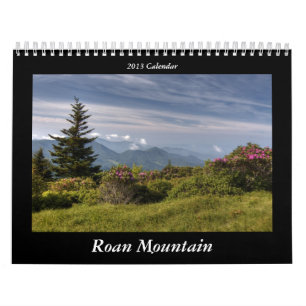 Mural Calendrier rouan de la montagne 2013