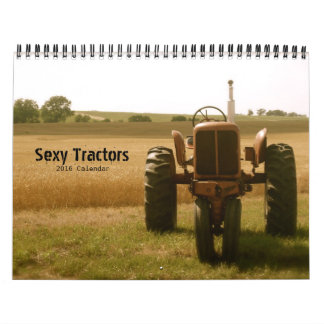 Mural Calendrier "sexy" de tracteur : Année de