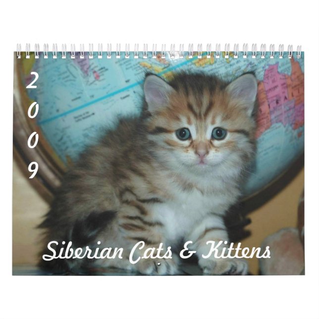 Mural Calendrier sibérien 2009 de CHATS (Protection)