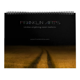 Mural Calendrier surréaliste du paysage 2015