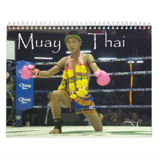 Mural Calendrier thaïlandais de Muay