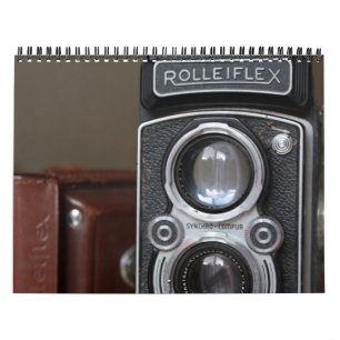 Mural Calendrier vintage 2014 d'appareils-photo