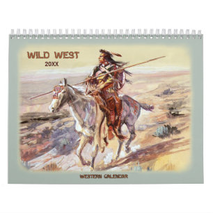 Mural Calendrier Wild West 2021