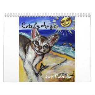 Mural Chats par le calendrier d'Angie 2011