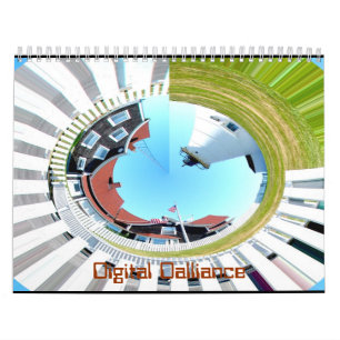 Mural Dalliance numérique du calendrier