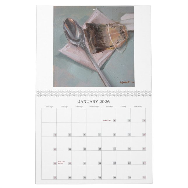 Mural Douze mois d'art : un calendrier 2011 (Jan 2026)