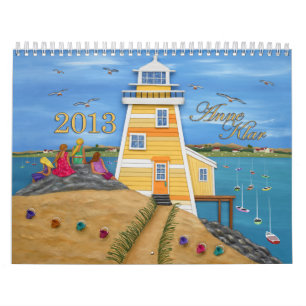 Mural Everyhing était 2014 le calendrier lumineux Anne