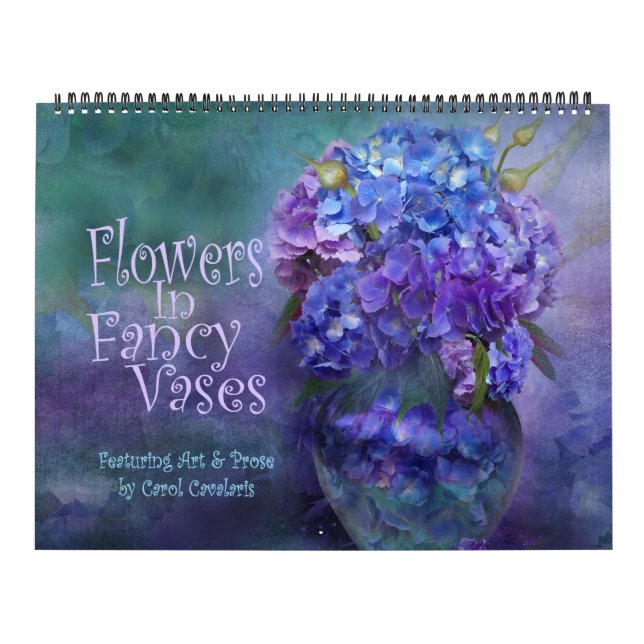 Mural Fleurs Dans Les Vases Fantastiques Calendrier Art (Protection)