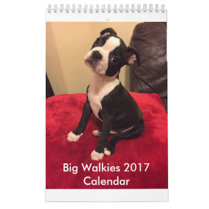 Mural Grand calendrier 2017 de Walkies
