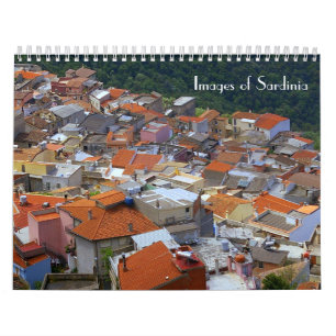 Mural Images de calendrier de la Sardaigne