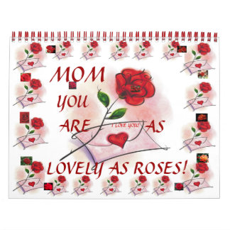 Mural JOLIMENT ROSES ! Calendrier