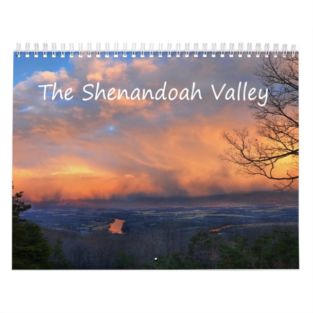 Mural La vallée de Shenandoah aménage le calendrier en (Protection)