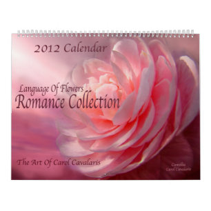 Mural Langue des fleurs - calendrier Romance 2012