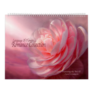Mural Langue des fleurs - calendrier Romance de