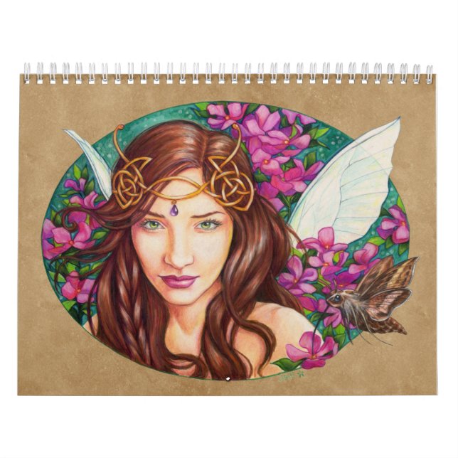 Mural L'art du calendrier de Jane Starr Weils 2017 (Protection)