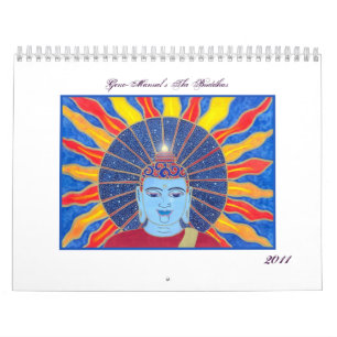 Mural Le calendrier de Buddhas 2011