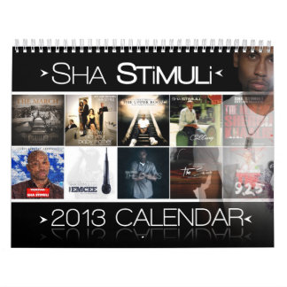 Mural Le calendrier de la série 2013 de bande de loyer