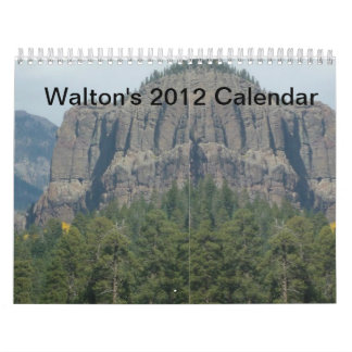 Mural Le calendrier de Walton 2012