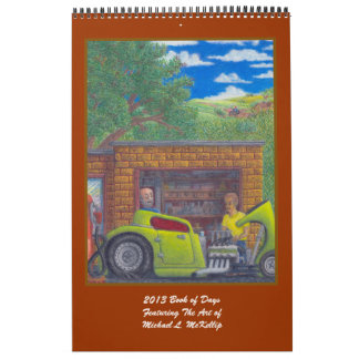 Mural Livre 2013 de calendrier de jours