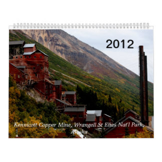 Mural Mars 2012 au calendrier 2013 de l'Alaska