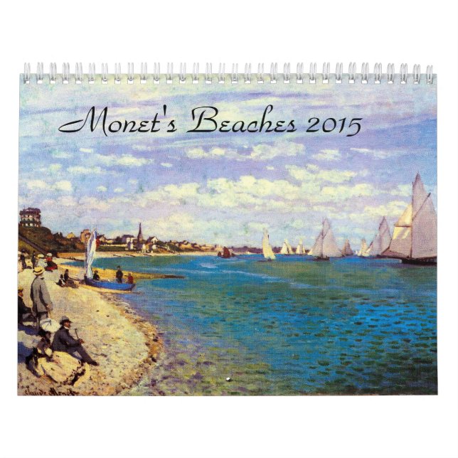 Mural Monets échoue le calendrier 2015 d'art (Protection)