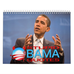 Mural Obama stupide cite le calendrier