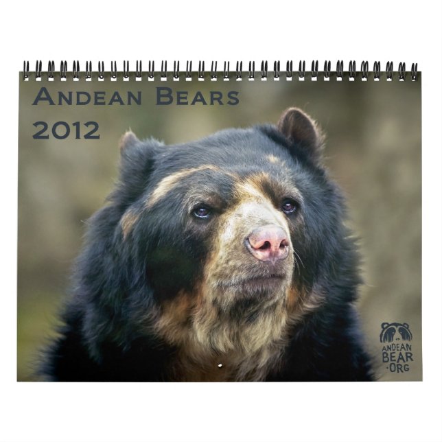Mural Ours andins 2012 - calendrier 15 mois (Protection)