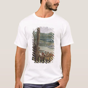 Mural painting from Drakelowe Hall, nr. Burton on T-Shirt