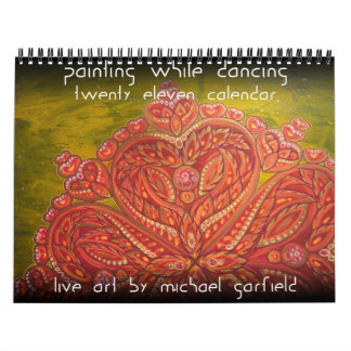 Mural Peinture tout en dansant le calendrier 2011