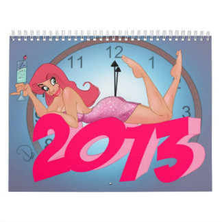 Mural Pin de cerise vers le haut du calendrier 2013