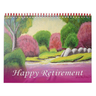 Mural Retraite 2016 Calendrier Cherry Green Garden Art