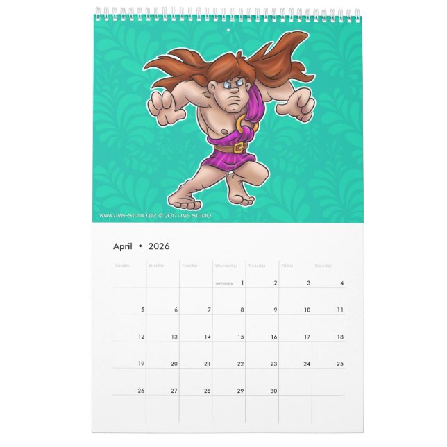 Mural studio 2017 du calendrier JMG de bande dessinée (Apr 2026)