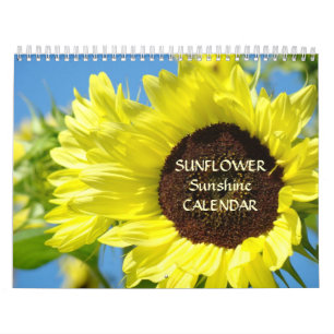 Mural TURNESOLS CALENDRIER ENSOLEILLEMENT Fleurs de Sole