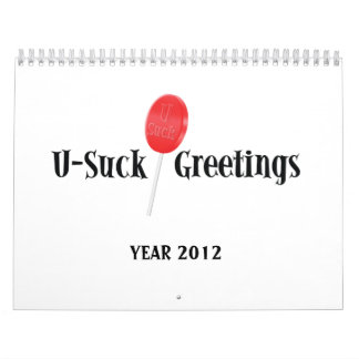 Mural U-Sucez le calendrier de salutations pour 2012