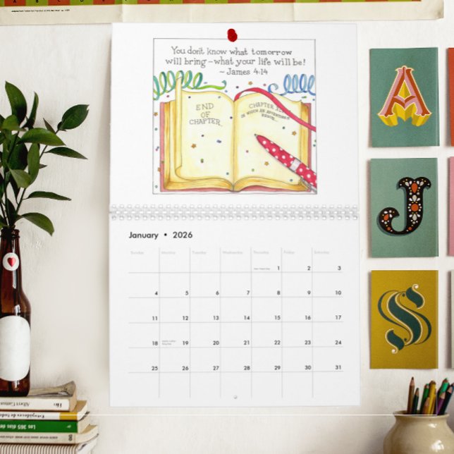 Mural Visions et versets Calendrier Inspiratif (Créateur téléchargé)